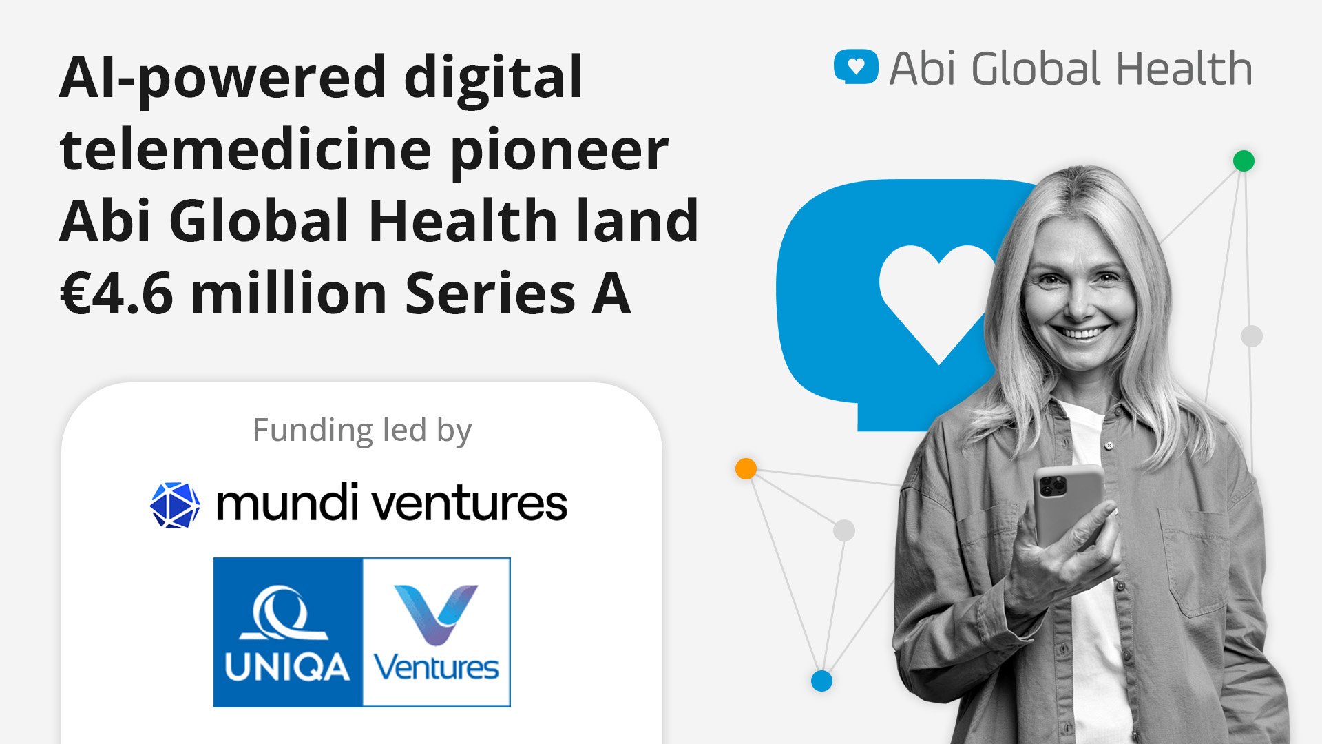 AI-powered digital telemedicine pioneer Abi Global Health land €4.6 million Series A